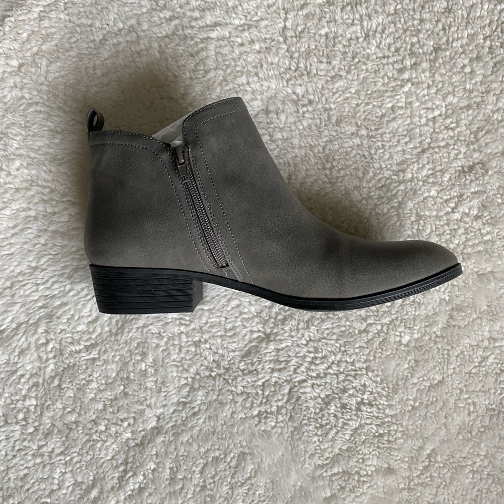 Sun and Stone Gray Booties